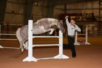 Kameron Jumping in Glen Rose 2012